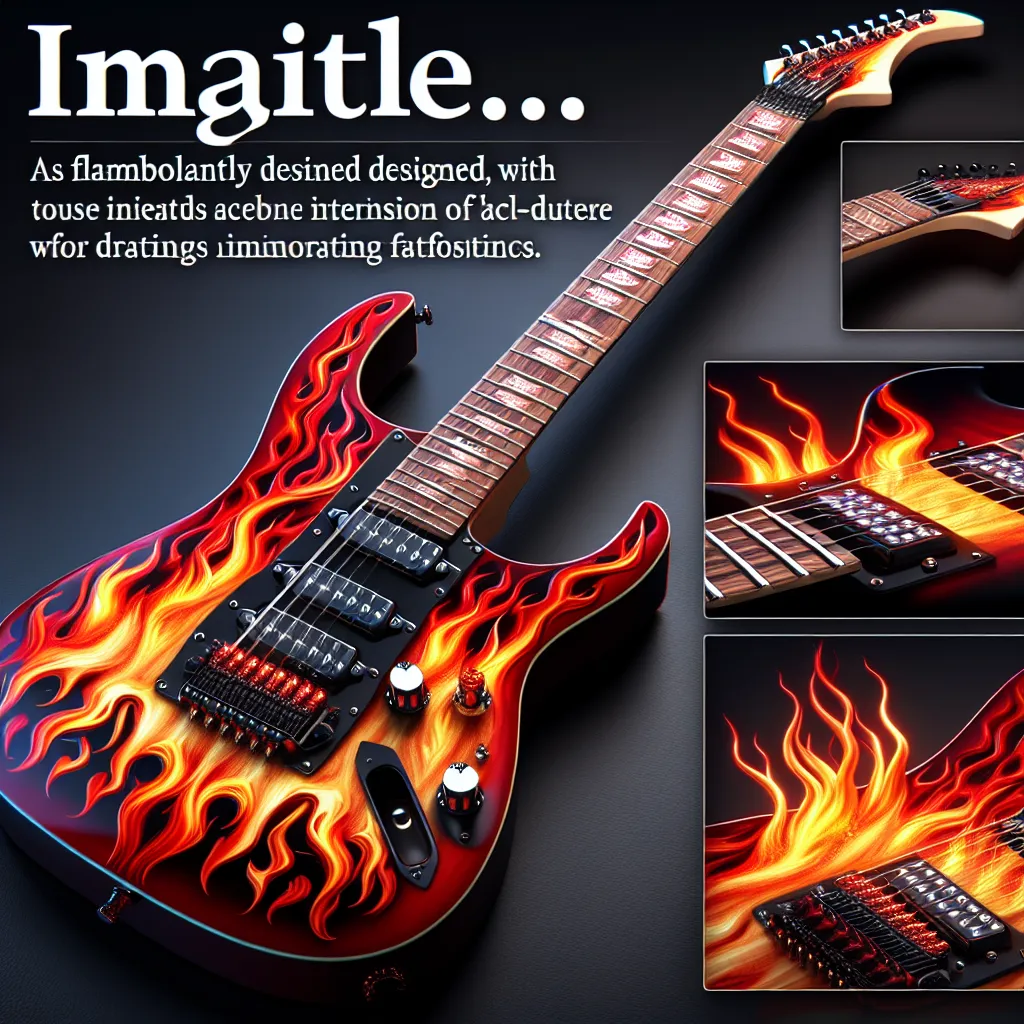 A Fiery War Guitar