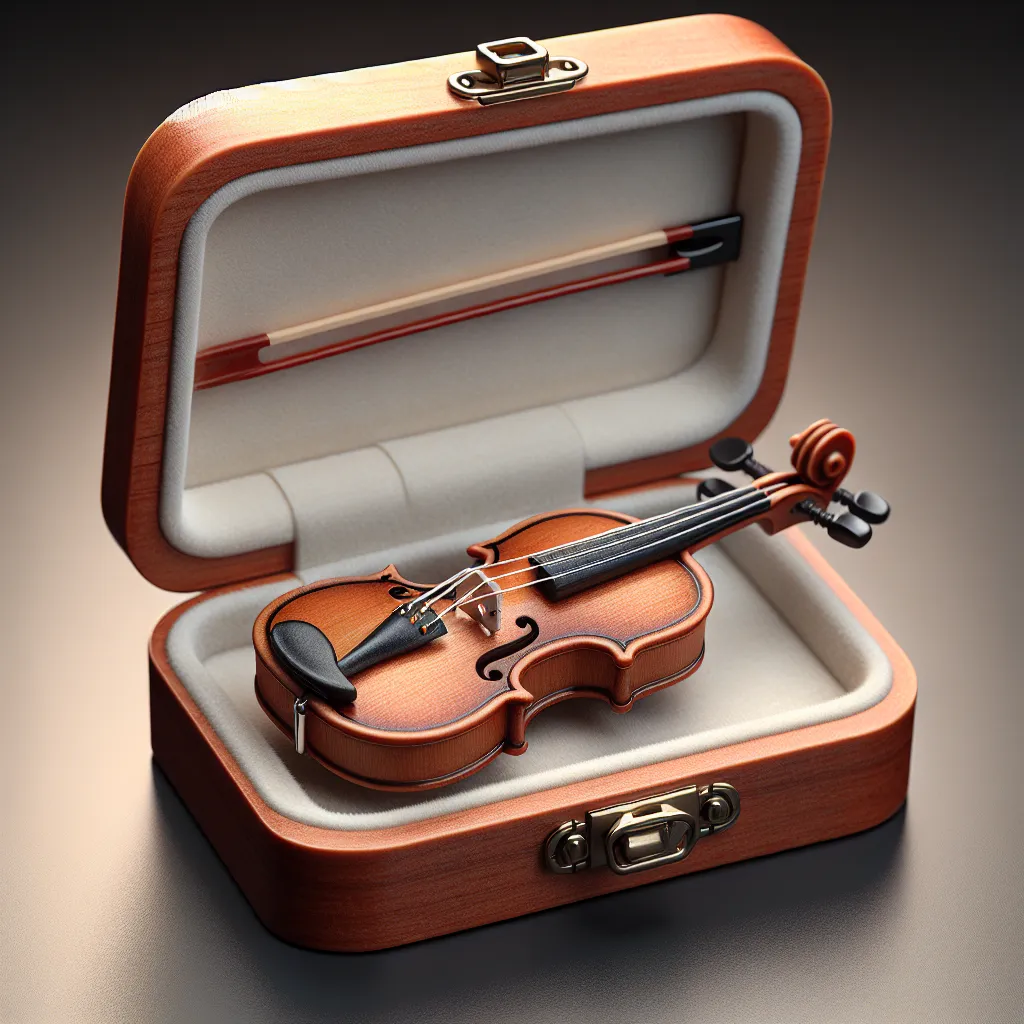 Truly, the World's smallest Violin